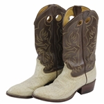 Chi-Chi Rodriguezs Personal Justin Style Leather Cowboy Boots