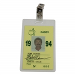 1994 Masters Official Caddie Badge No. 064 (Brett Ogle) - Bob Burns Collection