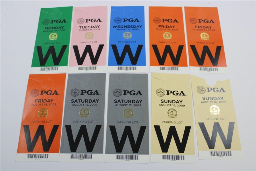 Twenty-One (21) 2009 PGA Championship at Hazeltine GC Monday Tickets & Parking Passes