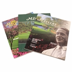 1995, 1997 & 2002 Masters Tournament Journals - Tigers Debut, First Win & 3rd Win