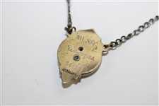1954-55 Sterling Silver No. SEC Champs Golfer Medal