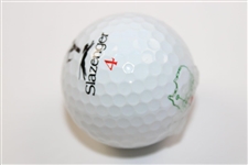 Seve Ballesteros Signed Slazenger Masters Logo Golf Ball FULL JSA #YY19981