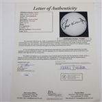 Seve Ballesteros Signed Slazenger Masters Logo Golf Ball FULL JSA #YY19981