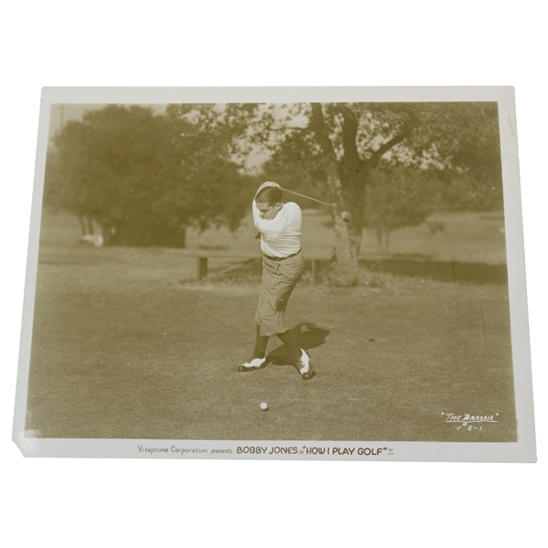 Bobby Jones in How I Play Golf "The Brassie" Original Vitaphone Corporation Photo 