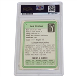 Jack Nicklaus Signed 1981 Donruss Rookie Card PSA/DNA Certified Auto Grade Authentic #84731066