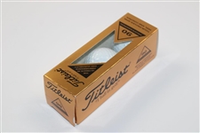 Tiger Woods Sleeve of Three Titleist 2 TIGER Professional 90 Golf Balls