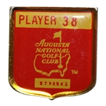 1986 The Masters Tournament Contestant Badge #38 - Danny Edwards