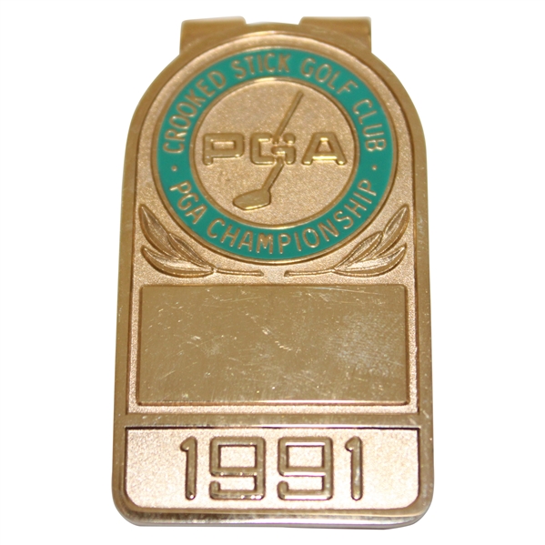 1991 PGA Championship at Crooked Stick Commemorative Money Clip