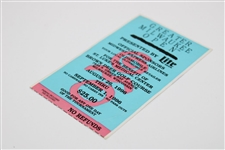 1996 Greater Milwaukee Open Series Ticket - Tiger's Professional Debut