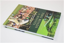 Augusta National Caddy Carl Jackson & Ben Crenshaw Signed Two Roads To Augusta Book JSA ALOA