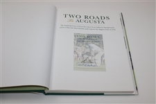 Augusta National Caddy Carl Jackson & Ben Crenshaw Signed Two Roads To Augusta Book JSA ALOA
