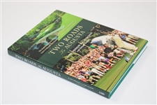Augusta National Caddy Carl Jackson Signed Two Roads To Augusta Book JSA ALOA