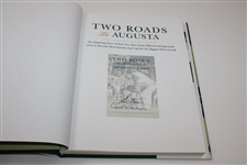 Augusta National Caddy Carl Jackson Signed Two Roads To Augusta Book JSA ALOA