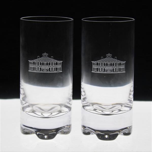 Pair of Augusta National Golf Club Clubhouse Drinking Glasses