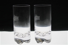 Pair of Augusta National Golf Club Clubhouse Drinking Glasses