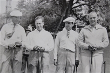 Ed Dudley, Bob Jones, Harry Cooper & Jess Sweetser Display Photo - Framed