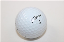 Justin Thomas Signed Titleist Golf Ball JSA ALOA