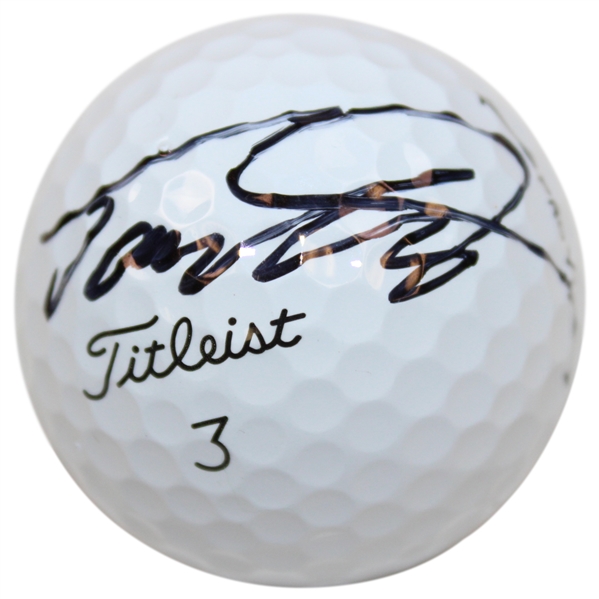 Tommy Fleetwood Signed Titleist Golf Ball JSA ALOA