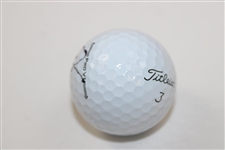Tommy Fleetwood Signed Titleist Golf Ball JSA ALOA