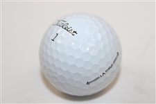 Sam Burns Signed Titleist Golf Ball with 'Champ x2' JSA ALOA