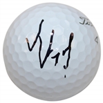 Tom Kim Signed Titleist Golf Ball JSA ALOA