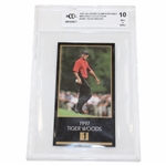 1997-99 Grand Slam Ventures Masters Collection Tiger Woods BCCG Graded 10 Card #0001630077