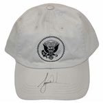 Tiger Woods Signed The White House Presidential Seal Hat JSA ALOA