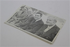 1970 Wire Photo Of Grand Slam Winners Sarazen, Hogan, Player & Nicklaus