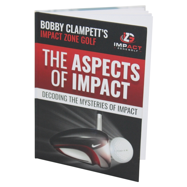 Bobby Clampett Signed The Aspects of Impact: Decoding the Mysteries of Impact Book JSA ALOA