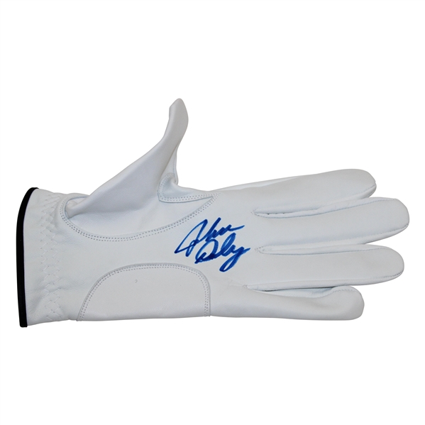 John Dalys Signed Personal The Lion Logo Left-Handed White Golf Glove JSA ALOA