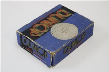 1930's Dunlop Maxfli Recessed Dozen golf Ball Box