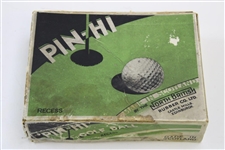 1930's North British Pin-Hi Rcessed Dozen Golf Ball Box