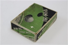 1930's North British Pin-Hi Rcessed Dozen Golf Ball Box