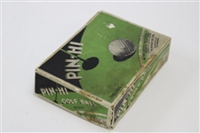 1930's North British Pin-Hi Rcessed Dozen Golf Ball Box