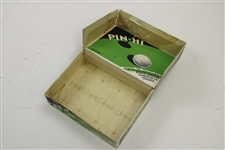 1930's North British Pin-Hi Rcessed Dozen Golf Ball Box