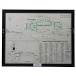 Seve Ballesteros Signed 1984 The OPEN at Old Course St. Andrews Foldout - Framed JSA ALOA