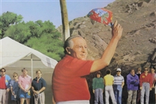 Bob Hope Signed Ltd Ed 'Bob Hope Chrysler Classic' Danny Day Print 103/300 - Framed JSA ALOA