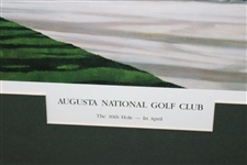 Augusta National Golf Club '10th Hole in April' Garner Print - Framed