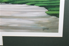Augusta National Golf Club '10th Hole in April' Garner Print - Framed