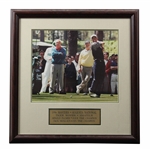 Palmer, Nicklaus & Woods at 1996 Masters Photo Display - Framed