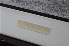 Ben Hogan Lines Up with Driver B&W Photo Display - Framed