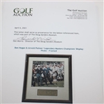 Ben Hogan & Arnold Palmer 'Legendary Masters Champions' Display Photo - Framed
