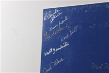 Multi-Signed 1988 Doug Sanders Kingwood Celebrity Classic Matted Poster JSA ALOA