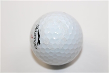 Art Wall Signed Slazenger Masters Logo Golf Ball JSA ALOA