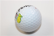 Gay Brewer Signed Titleist Masters Logo Golf Ball JSA ALOA