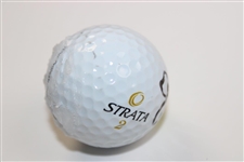 Jack Nicklaus Signed Strata Masters Logo Golf Ball JSA ALOA