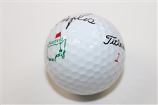Fred Couples Signed Titleist Masters Logo Golf Ball JSA ALOA