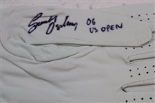 Bolt, Pavin, Furgol & Five (5) other US Open Champions Signed Golf Gloves JSA ALOA