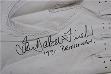Thomson, Nagle, Hamilton & Five (5) other The Open Winners Signed Gloves JSA ALOA