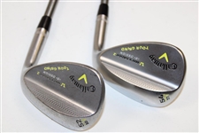 Danny Edwards' Used Callaway Mack-Daddy 2 Tour Grind R-Design 52 & 54 Degree Wedges